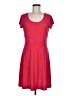MICHAEL Michael Kors Paisley Red Casual Dress Size M - photo 1