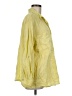 Magaschoni Solid Yellow Long Sleeve Button-Down Shirt Size M - photo 4
