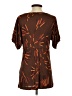 Max&Co. 100% Viscose Brown Short Sleeve Blouse Size S (estimated) - photo 2