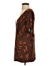 Max&Co. 100% Viscose Brown Short Sleeve Blouse Size S (estimated) - photo 5