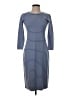 Sonnet James Stripes Blue Casual Dress Size XS - photo 1