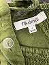 Madewell Solid Green Button-Down Jumpsuit Size 4 - photo 4