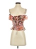 Dynamite Orange Pink Tube Top Size S - photo 1