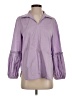 misook Purple 3/4 Sleeve Blouse Size S - photo 1