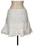 Leith Solid White Casual Skirt Size L - photo 2