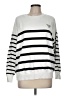 Z Supply Stripes White Sweatshirt Size M - photo 1