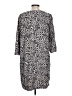 Soma Animal Print Gray Casual Dress Size L - photo 2