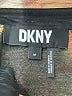 DKNY Stripes Brown Short Sleeve Blouse Size M - photo 7