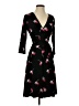 Leota Print Black Cocktail Dress Size S - photo 1