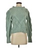 Cynthia Rowley 100% Polyester Green Pullover Sweater Size XS - photo 1
