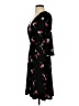 Leota Print Black Cocktail Dress Size S - photo 5