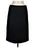 Calvin Klein Collection Solid Black Wool Skirt Size 8 - photo 1
