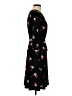 Leota Print Black Cocktail Dress Size S - photo 4