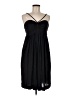 Parisa Solid Black Cocktail Dress Size EU 38 / US 8 - photo 1