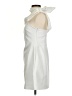 Saints + Secrets 100% Polyester Solid White Cocktail Dress Size S - photo 5
