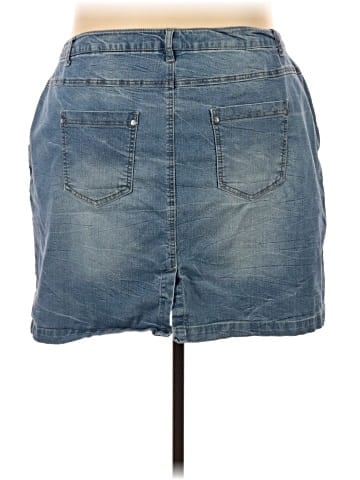 Ellos Denim Skirt (view 2)