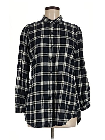 Love Notes 3/4 Sleeve Button-Down Shirt (view 1)
