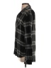 BeachLunchLounge 100% Rayon Plaid Black Long Sleeve Button-Down Shirt Size S - photo 5