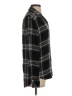 BeachLunchLounge 100% Rayon Plaid Black Long Sleeve Button-Down Shirt Size S - photo 4
