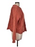 Alya Solid Orange Pullover Sweater Size M - photo 4