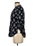Fun2Fun 100% Rayon Black 3/4 Sleeve Blouse Size S - photo 5
