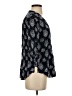 Fun2Fun 100% Rayon Black 3/4 Sleeve Blouse Size S - photo 4
