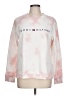 Tommy Hilfiger Print Pink Sweatshirt Size L - photo 1