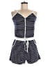 Unbranded Stripes Blue Romper Size M - photo 1