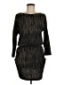 Peyton Jensen Tweed Black Casual Dress Size M - photo 1