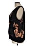 CAbi 100% Polyester Black Sleeveless Blouse Size L - photo 5