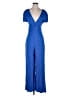 Free People Hearts Blue Jumpsuit Size 4 - photo 1