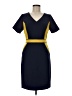 Boden Color Block Blue Casual Dress Size 6 - photo 1