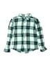 Jumping Beans 100% Cotton Plaid Green Long Sleeve Button-Down Shirt Size 4T - photo 1