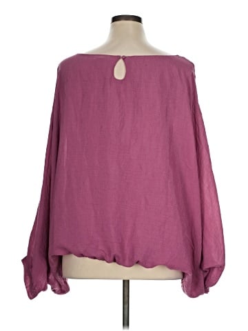 White Birch 3/4 Sleeve Blouse (view 2)