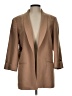 Anne Klein 100% Polyester Tan Blazer Size L - photo 1