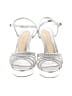 Michaelangelo Silver Sandals Size 7 1/2 - photo 2