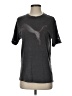 Puma Animal Print Gray Active T-Shirt Size S - photo 1