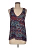 Ella Moss Blue Sleeveless Top Size M - photo 1