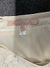 Hutch 100% Polyester Solid Ivory Formal Skirt Size 6 - photo 4