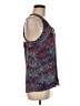 Ella Moss Blue Sleeveless Top Size M - photo 4