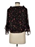 Scripted 100% Polyester Black 3/4 Sleeve Blouse Size M - photo 2