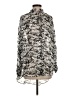 IRO Animal Print Silver Long Sleeve Blouse Size EU (FR) 36 / US 4 - photo 1