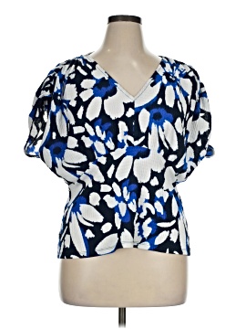 Ann Taylor Loft Short Sleeve Blouse