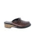 Basic Editions 100% Leather Brown Mule/Clog Size 9 - photo 1