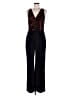 Donna Morgan Black Red Jumpsuit Size 10 - photo 1