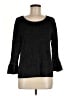 Moth Black 3/4 Sleeve Top Size M - photo 1