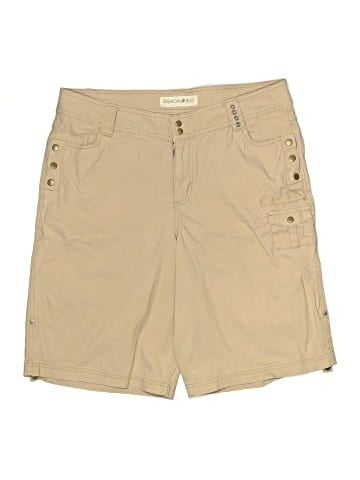 Fashion Bug Khaki Shorts (view 1)