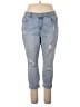 Venezia Hearts Blue Jeans Size 16 - photo 1