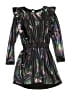 T2Love Metallic Black Dress Size 8 - photo 1