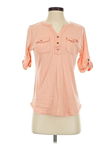 Croft & Barrow Short Sleeve Blouse (view 1)